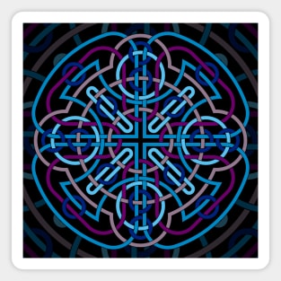 Out There Digital Knotwork Magnet